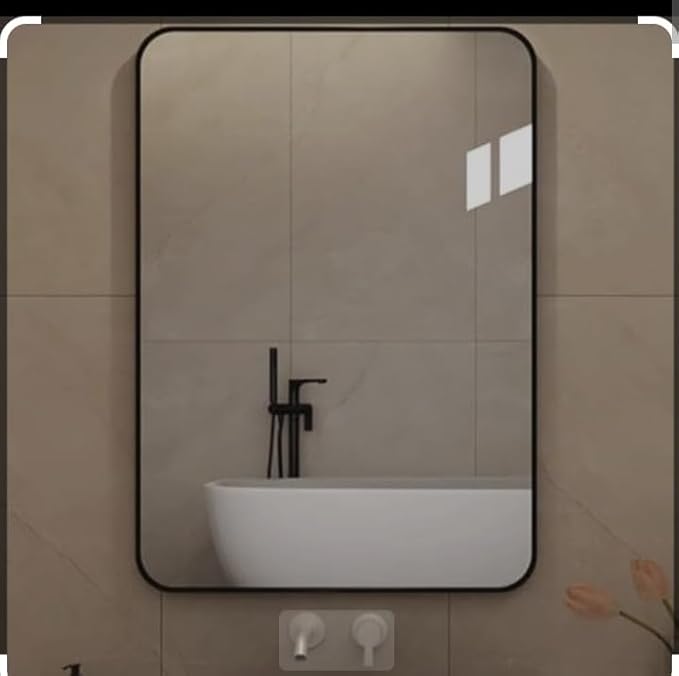 wash basin mirror frameless wall mirror