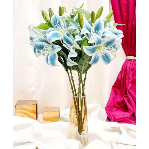 artificial flowers for decoration lily flowers