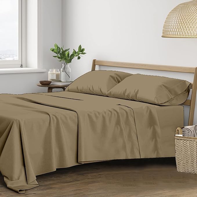 king size bed sheets 100% cotton with pillow